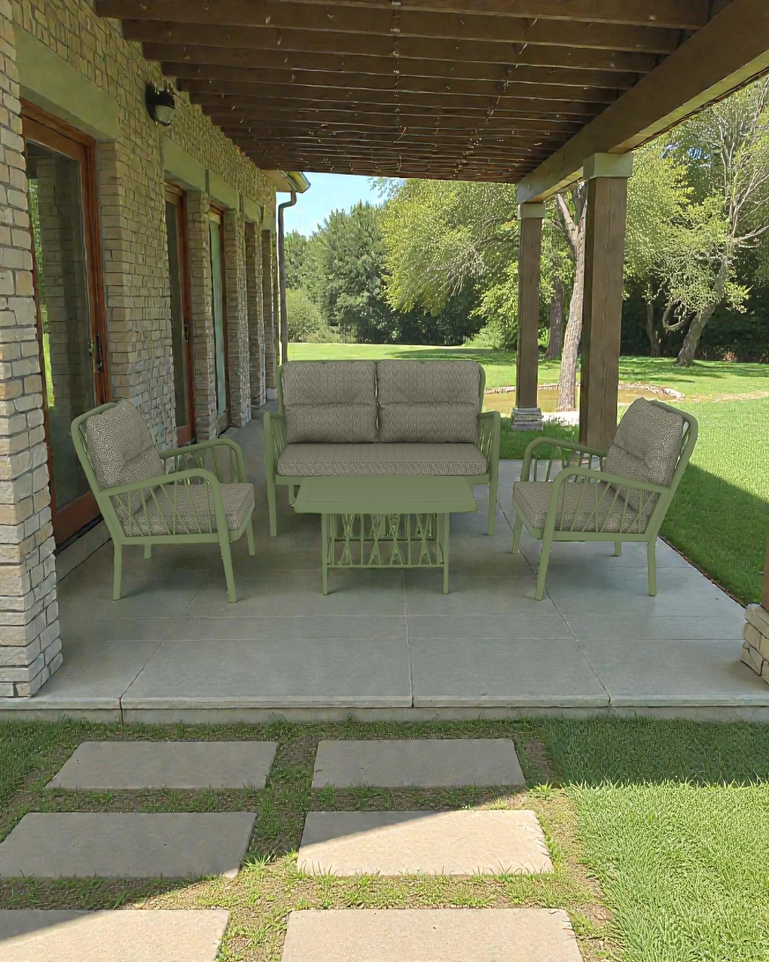 balkon mobilyası oturma takımı